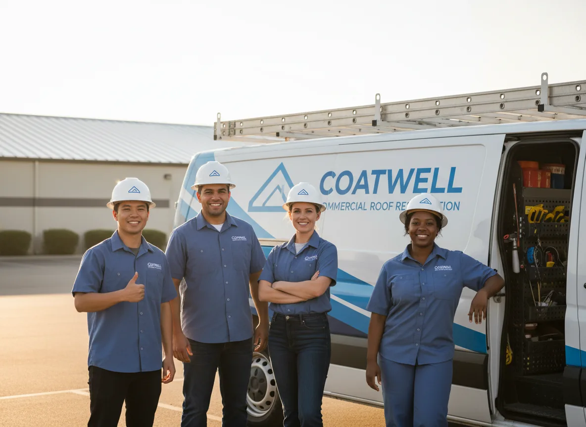 Commercial roof coating company in Erath, LA